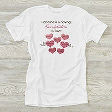 Happiness Personalized Womens Clothing For Mothers & Grandmothers - 5920