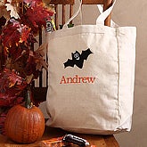 Batty for Candy Embroidered Jumbo Treat Bags