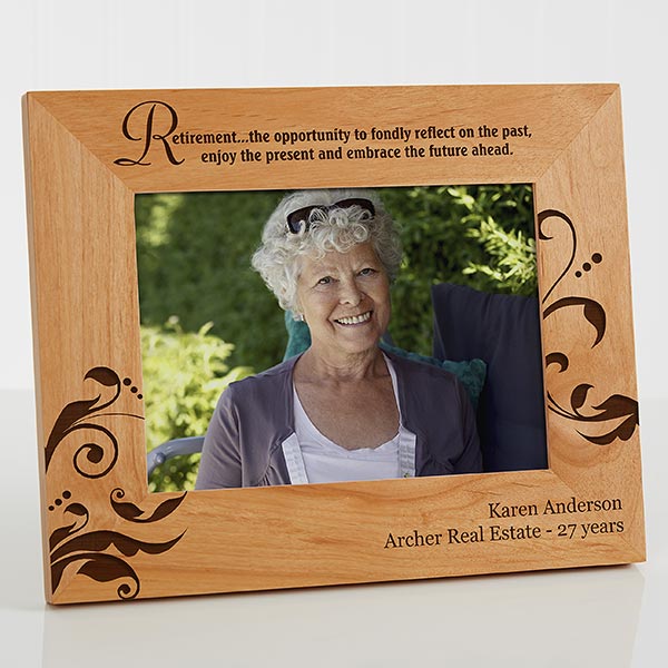 Personalized Retirement Picture Frames - 10167