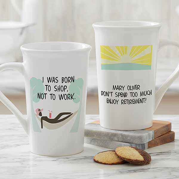 Personalized Retirement Coffee Mugs - I'm Retired - 10174