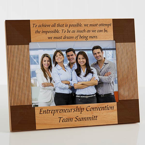 Engraved Picture Frames - Inspiring Quotes - 10217