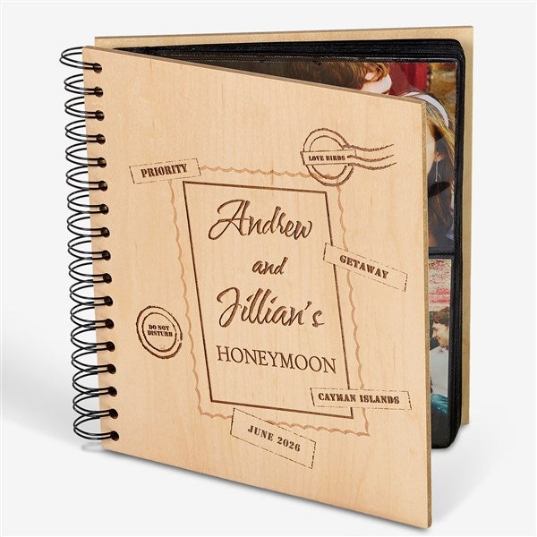 Personalized Honeymoon Photo Albums - 10273