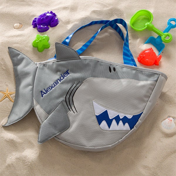 Stephen Joseph Kids Beach Tote Bag and Swim Goggles Set