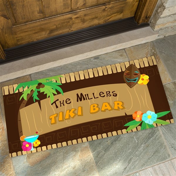 Personalized Doormats - Tropical Paradise - 10546
