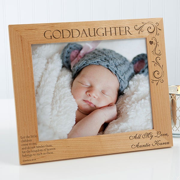 Personalized Picture Frames - Godchild - 10650