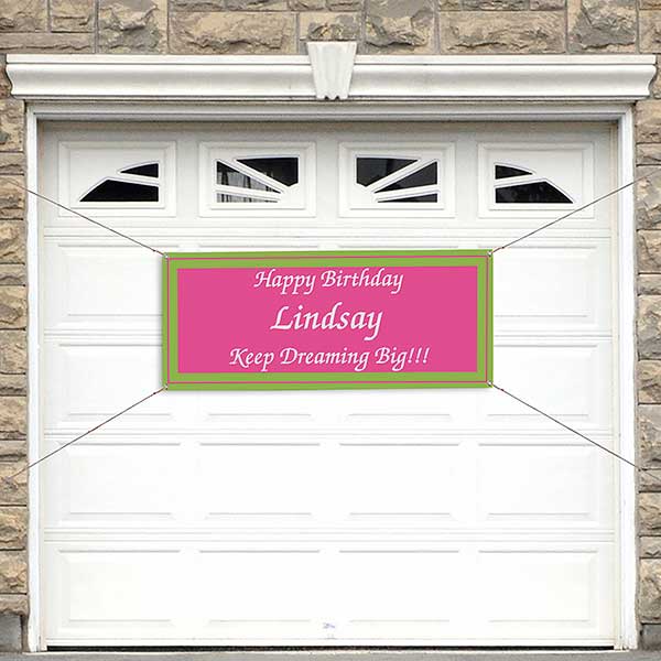 Personalized Party Banners - You Name It - 10662