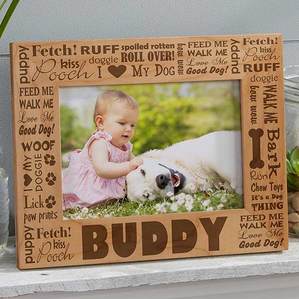 Personalized Dog Picture Frames - Good Dog - 10683