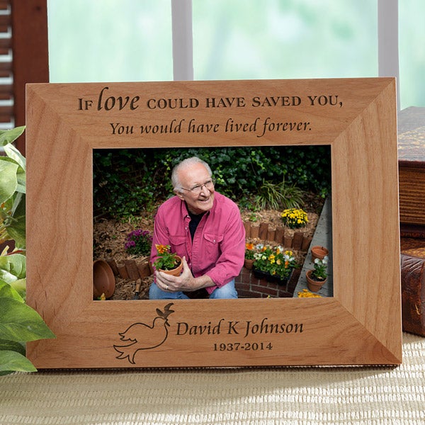 10778 Forever Loved© Personalized Memorial Photo Frame