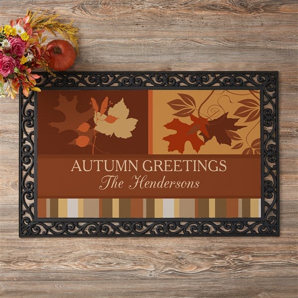 Personalized Doormats - Happy Autumn - 10815