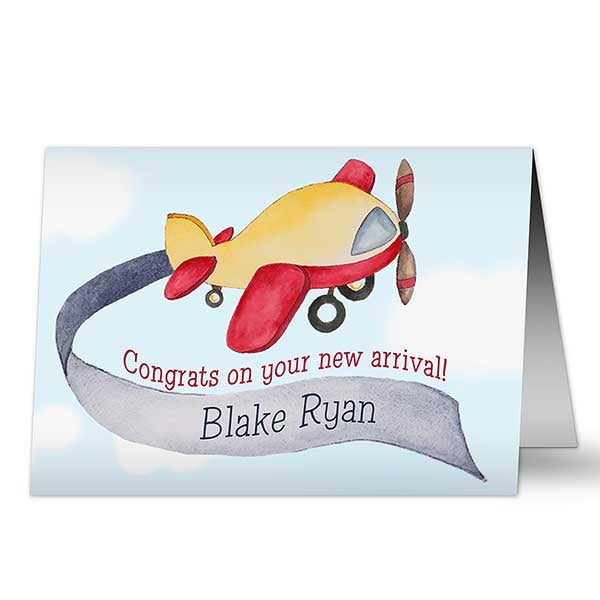 Personalized Baby Greeting Cards - Newest Arrival - 10824