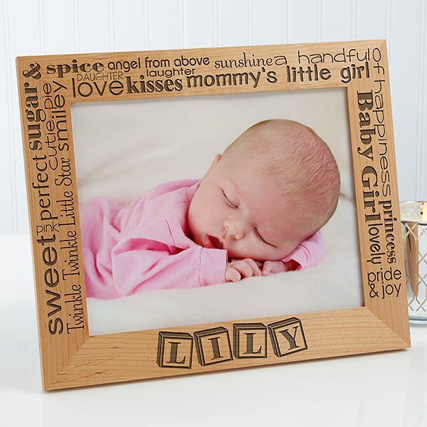 Personalized Baby Picture Frames - Pride & Joy - 10827