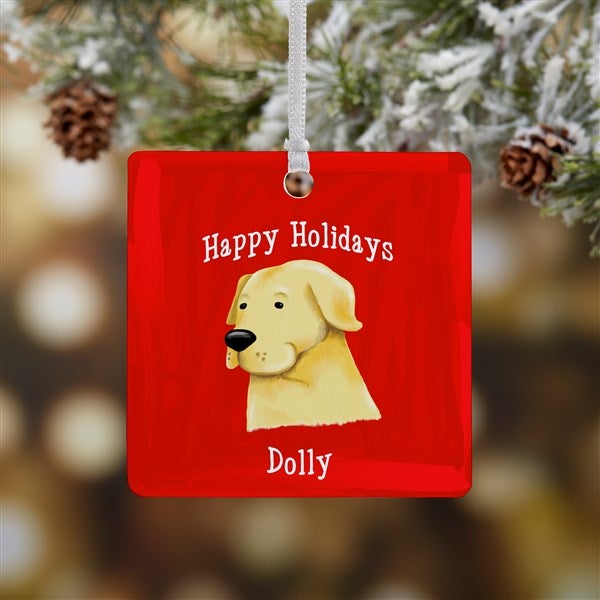 Personalized Dog Breed Christmas Ornaments - 11054