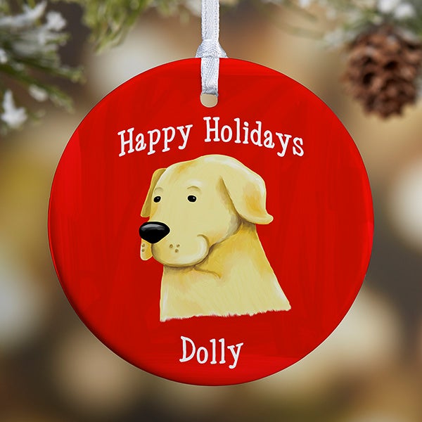 Personalized Dog Breed Christmas Ornaments Personalized Dog Breed Christmas Ornaments - 11054 - Personalized Dog Breed Christmas Ornaments