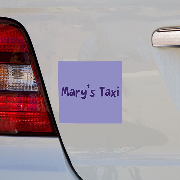Personalized Bumper Sticker Magnets - You Name It - 11127