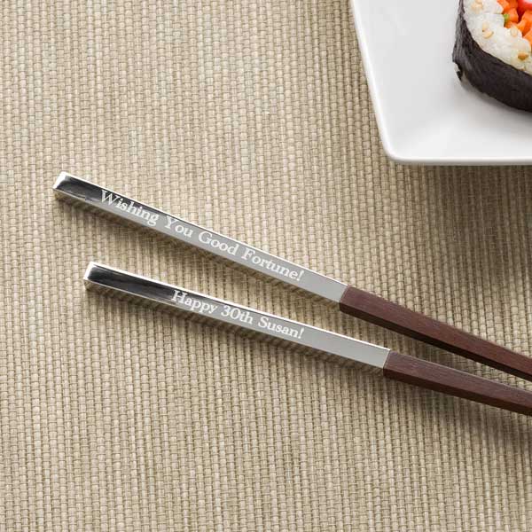 Personalized Chopstick Set - Happy Birthday - 11135