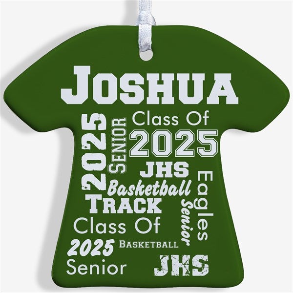 Personalized Christmas Ornaments - School Spirit - 11154