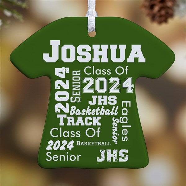 Personalized Christmas Ornaments - School Spirit - 11154
