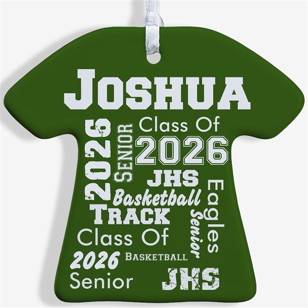 Personalized Christmas Ornaments - School Spirit - 11154