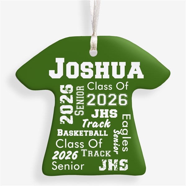 Personalized Christmas Ornaments - School Spirit - 11154
