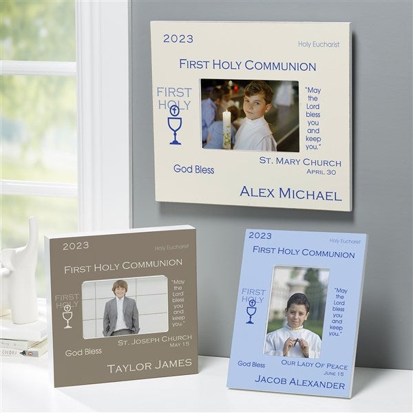 Personalized First Communion Photo Frames My Special Day