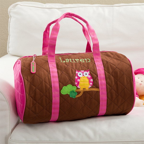 Kids Personalized Duffel Bag - Sweet Owl - 11296