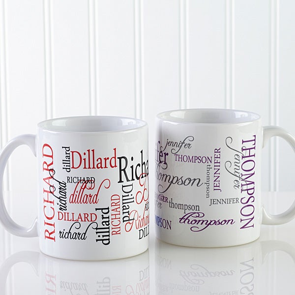 Details about   DAISY Coffee Mug Cup featuring the name in photos of actual sign letters 