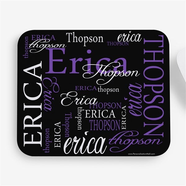 Personalized Mouse Pads - My Name - 11600