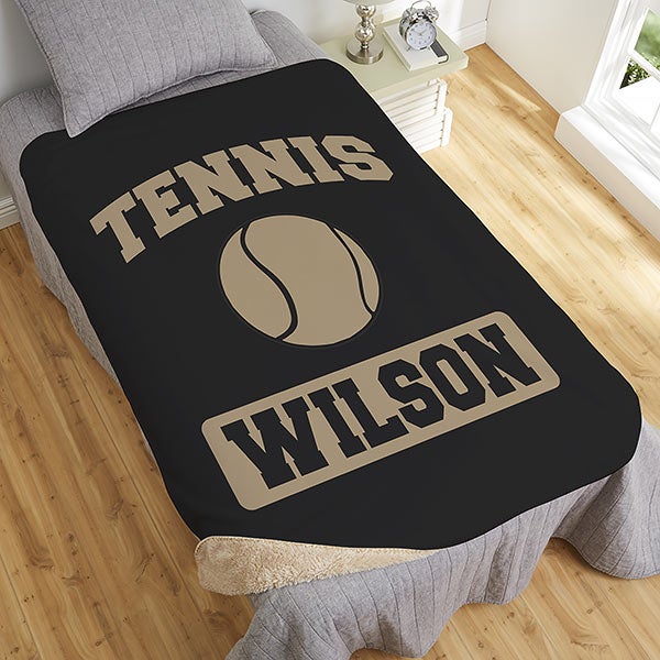 Personalized Sports Blankets - Football, Baseball, Basketball & More - 11601