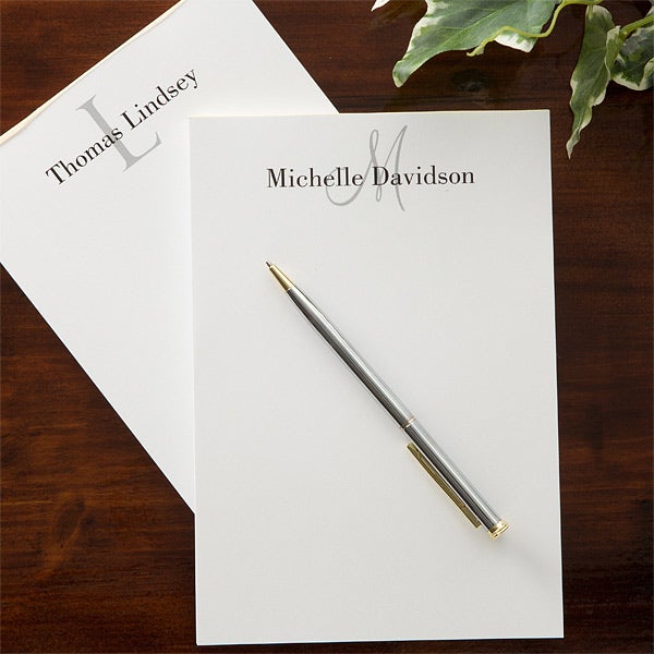 Clic Monogram Personalized Notepad