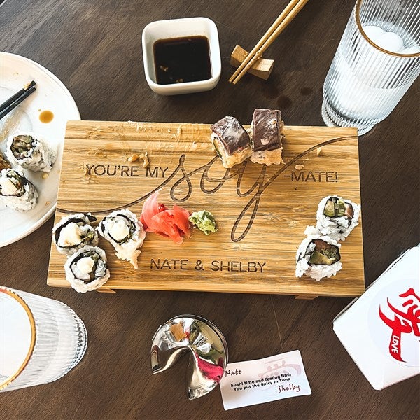 Personalized Silver Fortune Cookie Gift Fortunes of Love Design