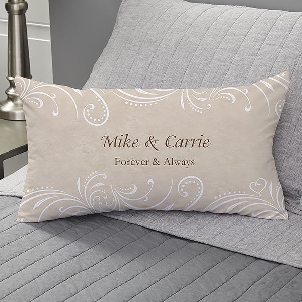 Personalized Wedding Pillows - Precious Moments Bride & Groom - 11681