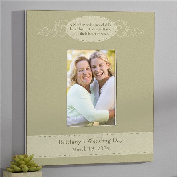 Personalized Wedding Picture Frame - Mother Of The Bride - 11689