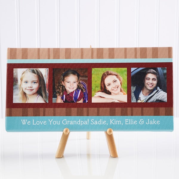 personalized dad canvas