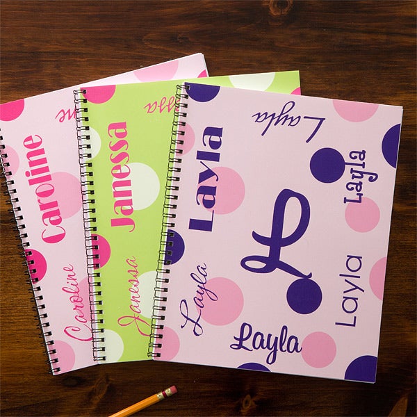 personalized notebooks for kids