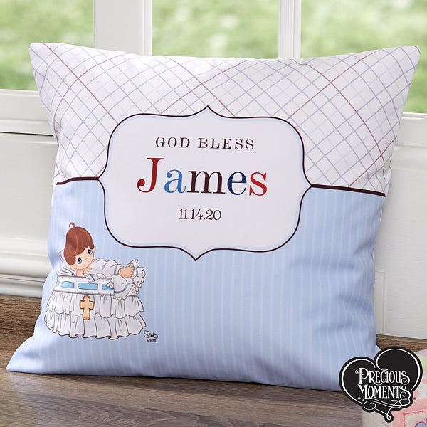 personalised baby cushion