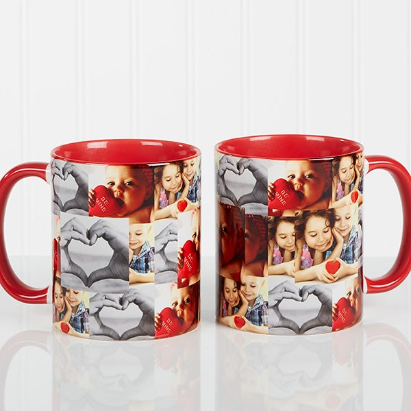 Personalized Photo Coffee Mug - 3 Picture Collage - 12247