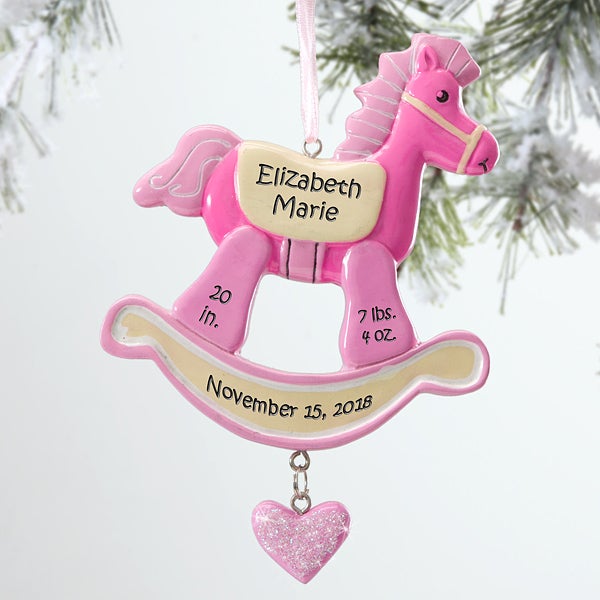 personalized rocking horse