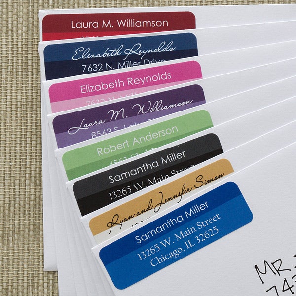 Personalized Return Address Labels - You Name It
