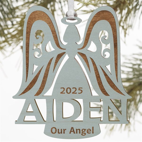 Personalized Christmas Ornaments - Family Angel - 12397