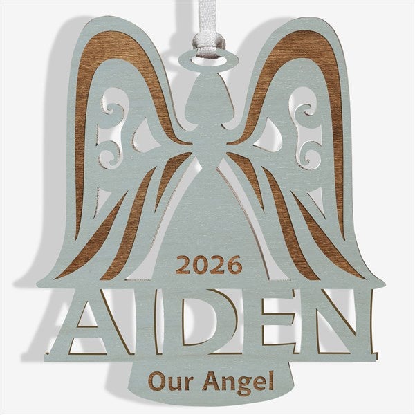 Personalized Christmas Ornaments - Family Angel - 12397