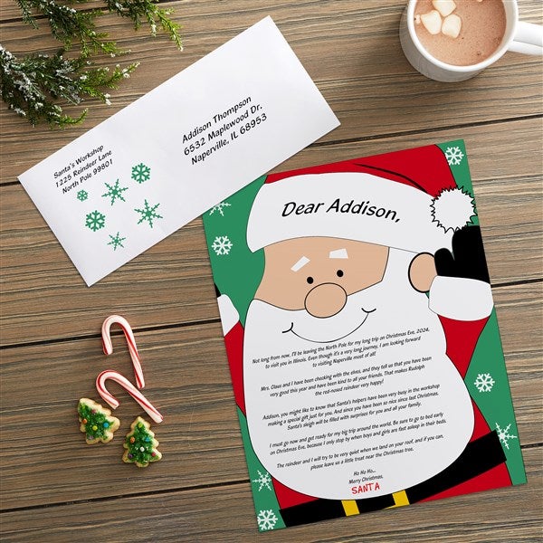 Personalized Letter From Santa - Santa's Watching - 12410
