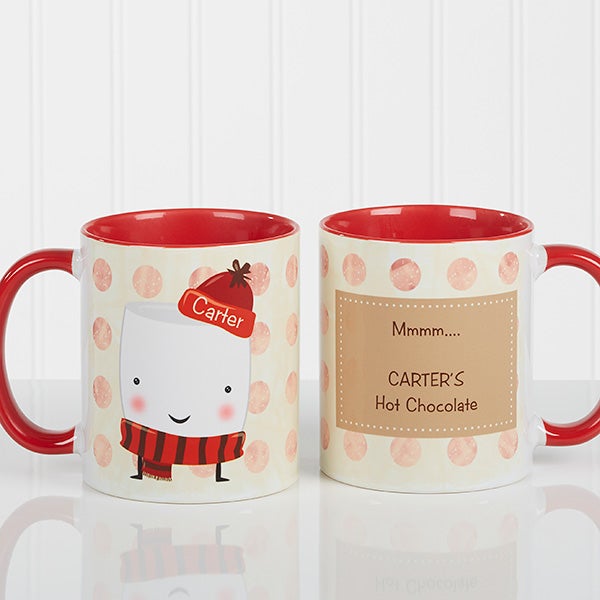 custom hot cocoa mugs
