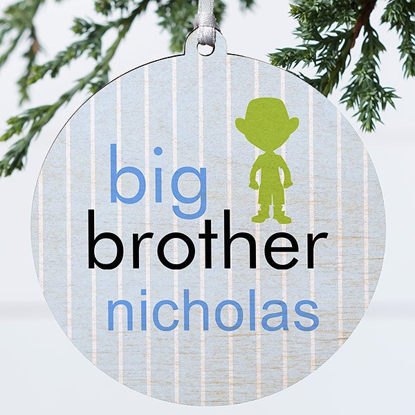 Personalized Christmas Ornaments - Brothers & Sisters - 12414