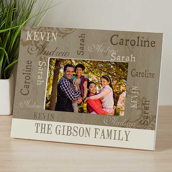 Personalized Photo Frames - Our Loving Family - 12416