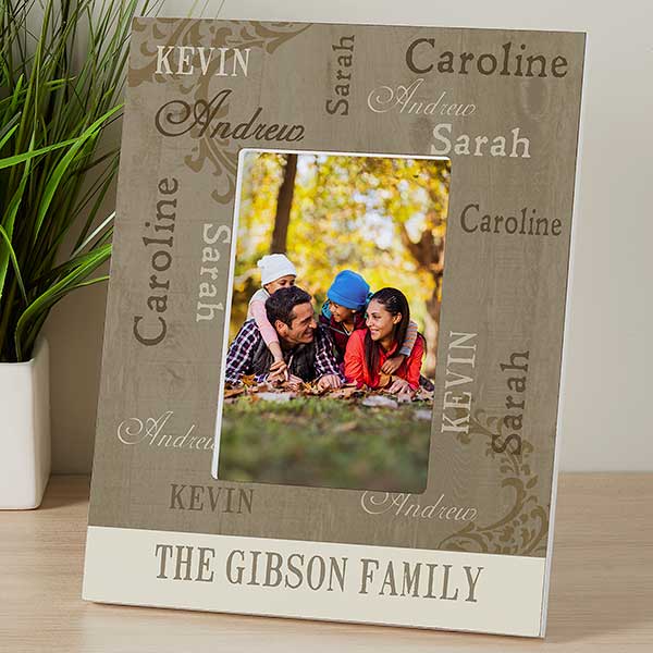 Personalized Photo Frames - Our Loving Family - 12416