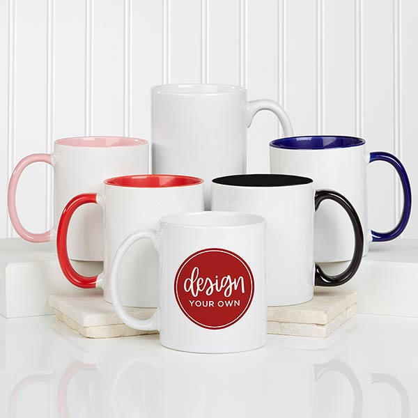 Design Your Own Personalized Coffee Mug 11oz White