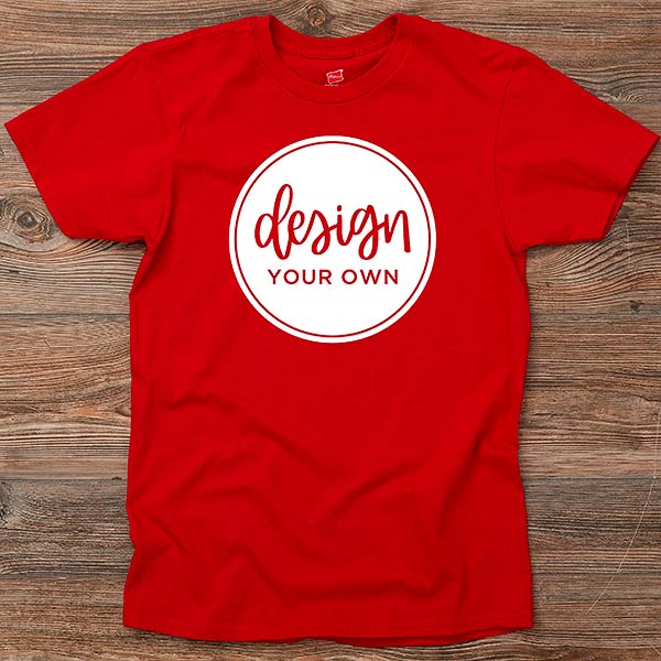 Design Your Own Personalized Adult T-Shirts