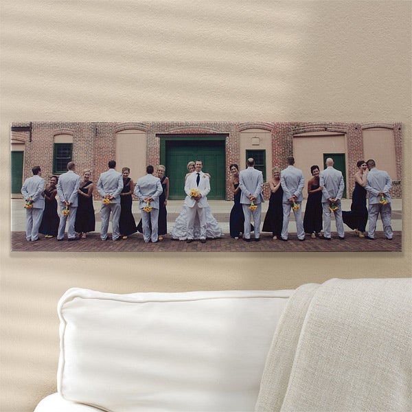 Personalized Panoramic Photo Canvas Prints - 12539