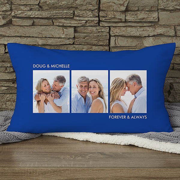 Personalized Photo Throw Pillows - 12552