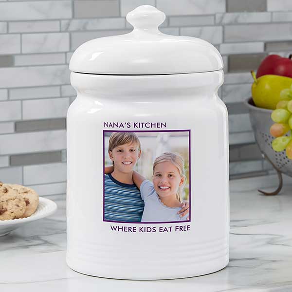 Personalized Photo Cookie Jars - Picture Perfect - 12553
